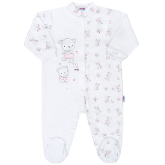 Kojenecký overal New Baby Bears růžový