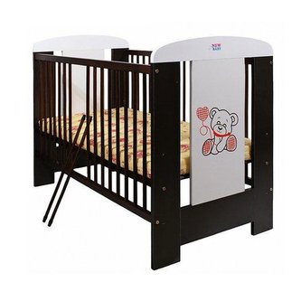 Postýlka NEW BABY Camilla - ořech