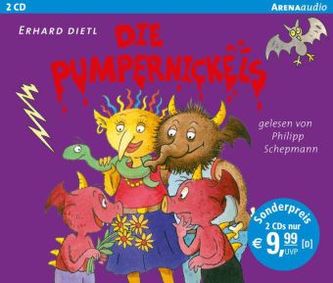 Die Pumpernickels - Karacho und der Vampirhase / Das große Monsterrennen, 2 Audio-CDs