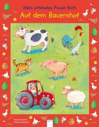 Mein schönstes Puzzle-Buch - Auf dem Bauernhof