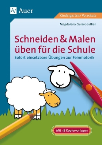 Schneiden & Malen üben für die Schule