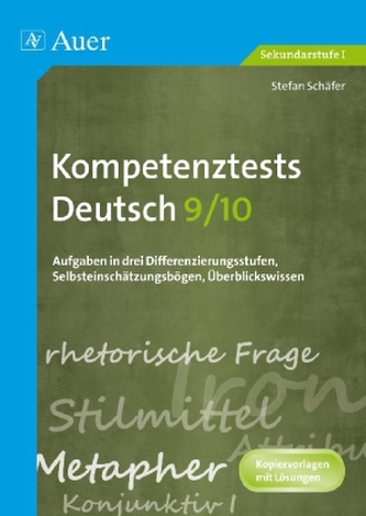 Kompetenztests Deutsch 9/10