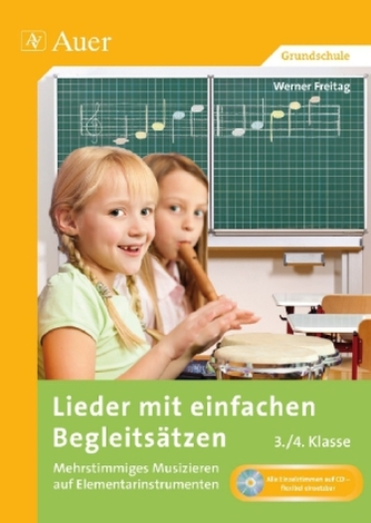 Lieder mit einfachen Begleitsätzen, m. Audio-CD