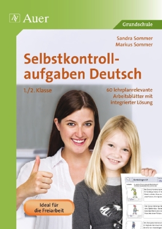 Selbstkontrollaufgaben Deutsch 1./2. Klasse