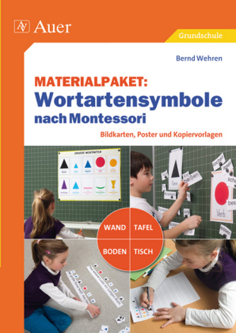Materialpaket: Wortartensymbole nach Montessori Materialpaket: Wortartensymbole nach Montessori