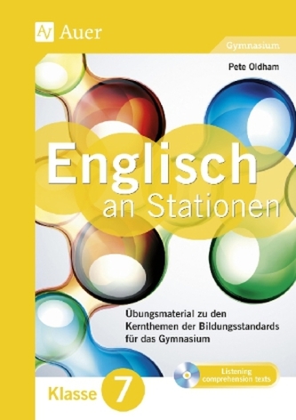 Englisch an Stationen, Klasse 7 Gymnasium, m. Audio-CD