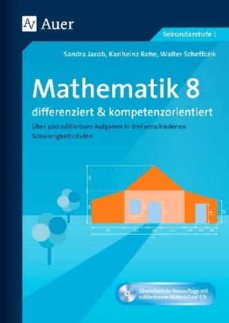Mathematik 8 differenziert und kompetenzorientiert, m. CD-ROM