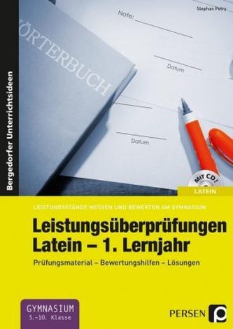 Leistungsüberprüfungen Latein - 1. Lernjahr, m. CD-ROM
