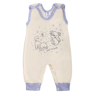 Kojenecké dupačky New Baby Kamarádi smetanové