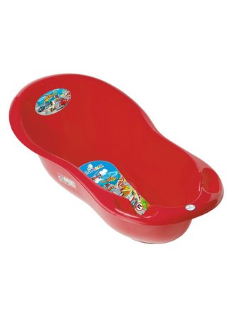 Anatomická vanička 100 cm Autíčka červená