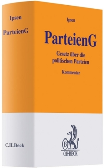 Parteiengesetz (PartG), Kommentar Parteiengesetz (PartG), Kommentar