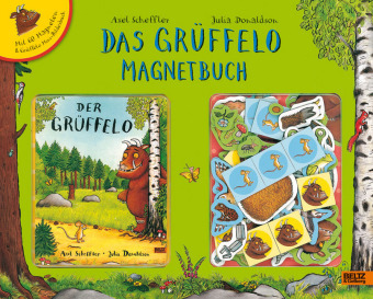 Das Gruffelo Magnetbuch M 60 Magneten U Gruffelo Mini Bilderbuch In Spielbuch Koffer Scheffler Axel Megaknihy Cz