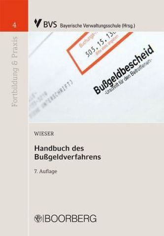 Handbuch des Bußgeldverfahrens