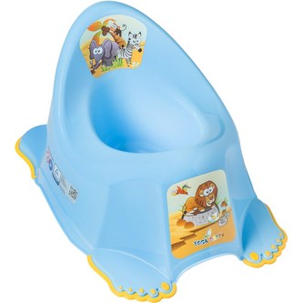 Dětský nočník protiskluzový Safari modrý