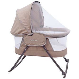 Dětská cestovní kolébka postýlka Baby Mix beige