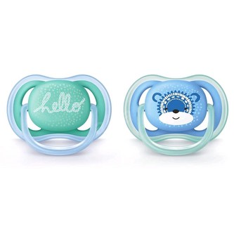 Šidítko Avent Ultra air Deco 2ks pro kluky 6-18 m velikost 6-18 m