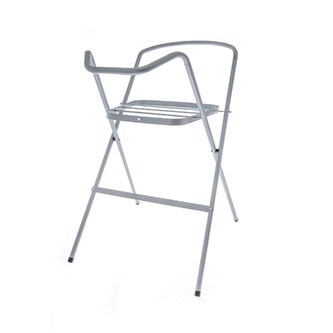 Držák na vaničku 86 cm stříbrný