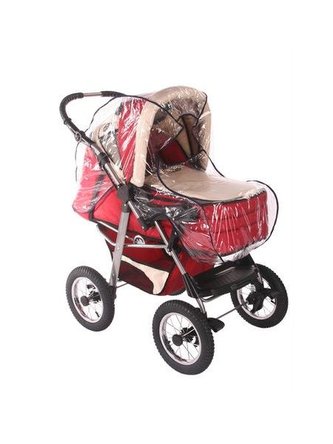 Nepromokavá folie na kočárek – nastavitelná rukojeť