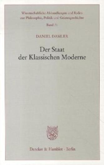 Der Staat der Klassischen Moderne