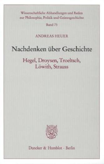 Nachdenken über Geschichte