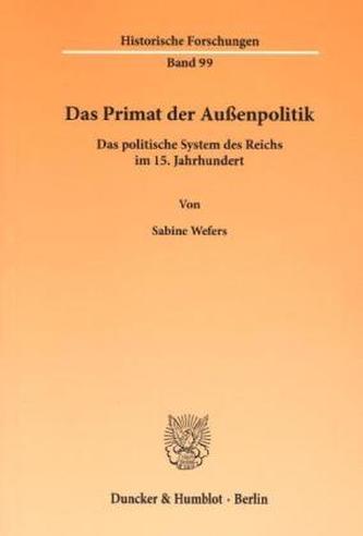 Das Primat der Außenpolitik