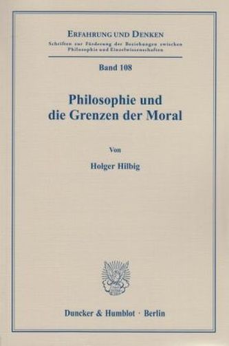 Philosophie und die Grenzen der Moral
