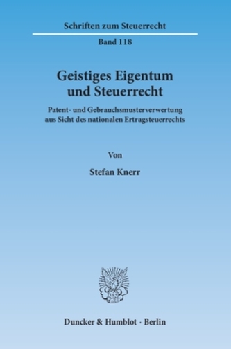 Geistiges Eigentum und Steuerrecht