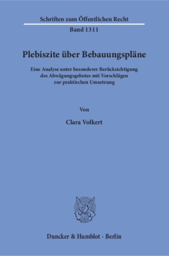 Plebiszite über Bebauungspläne