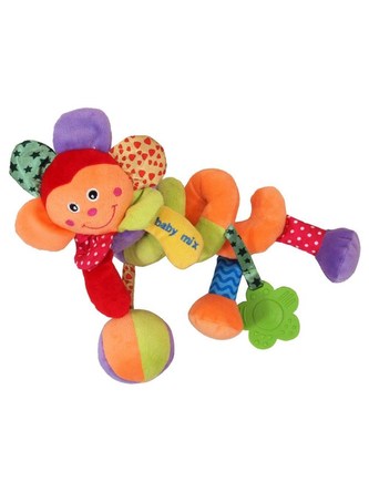 Hračka na postýlku Spirála Baby Mix Květinka