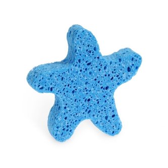 Koupelová houba Junior Natural Calypso modrá