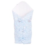 Klasická šněrovací zavinovačka New Baby Králíčci modrá