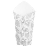 Klasická šněrovací zavinovačka New Baby Pírka bílá