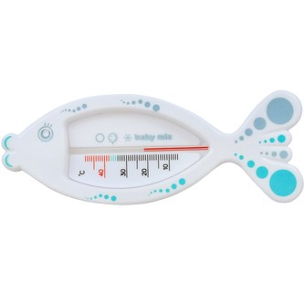 Dětský teploměr do vaničky Baby Mix Rybička white