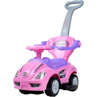 Dětské jezdítko 3v1 Bayo Mega Car pink Dětské jezdítko 3v1 Bayo Mega Car pink