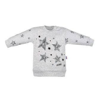 Kojenecká mikinka New Baby Stars - velikost 80 (9-12m)