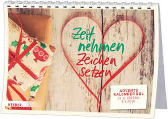 Zeit nehmen, Zeichen setzen