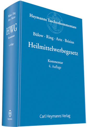 Heilmittelwerbegesetz (HWG), Kommentar