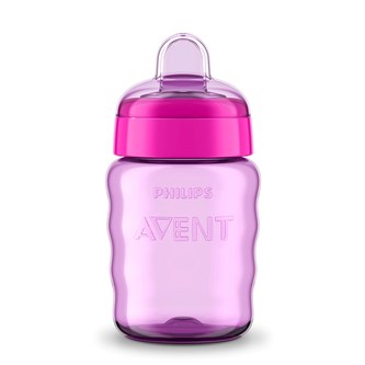 Kouzelný hrneček Avent 260 ml fialový 9m+