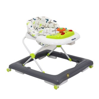 Dětské chodítko Baby Mix grey-white