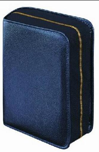 Die Bibel, Einheitsübersetzung, Gesamtausgabe, mit Reißverschluß, blauschwarz (Nr.32033)