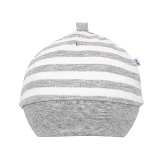 Kojenecká bavlněná čepička New Baby Zebra exclusive - velikost 74 (6-9m)