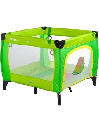 Dětská skládací ohrádka CARETERO Quadra green