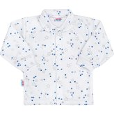 Kojenecký kabátek New Baby Magic Star modrý - velikost 50