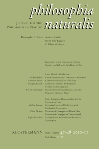 Philosophia Naturalis / Reduction in the Philosophy of Mind. Ed.1-2/2010/2011