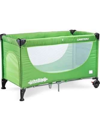 Cestovní postýlka CARETERO Simplo 2016 green