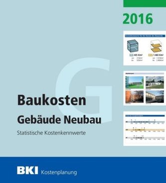 BKI Baukosten Neubau 2016. Tl.1