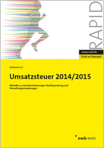 Umsatzsteuer 2014/2015