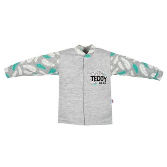 Kojenecký bavlněný kabátek New Baby Wild Teddy