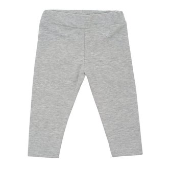 Kojenecké bavlněné legíny New Baby Leggings šedé - velikost 56 (0-3m)