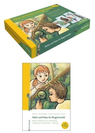 Nele und Noa im Regenwald